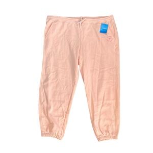 Columbia Women's 3X Trek Coral Pink Jogger With Pockets Regular Fit MSRP $60